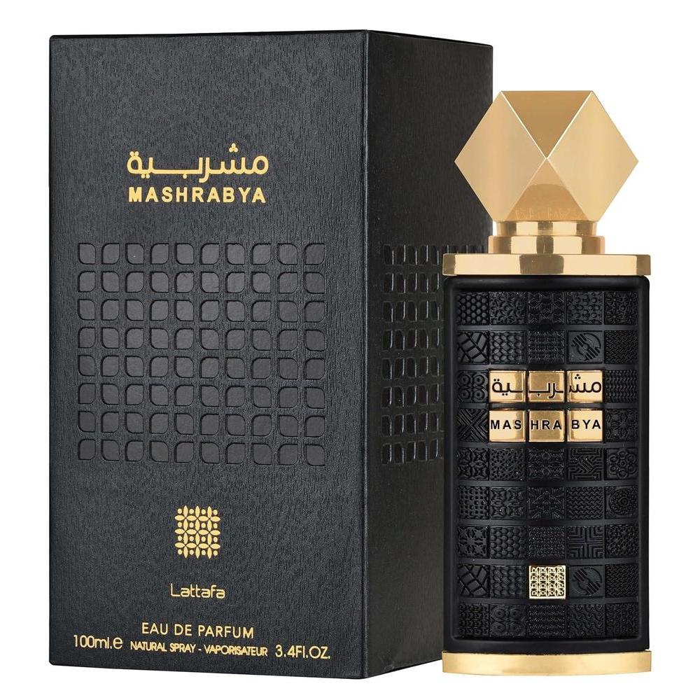 Lattafa Mashrabya for Unisex Eau de Parfum Spray, 3.4 Ounce / 100 ml