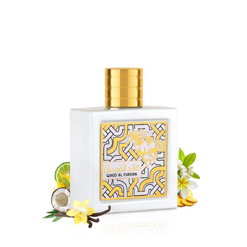 Lattafa Qaed Al Fursan Unlimited Eau de Parfum en spray unisex con aroma c’trico, 90 ml