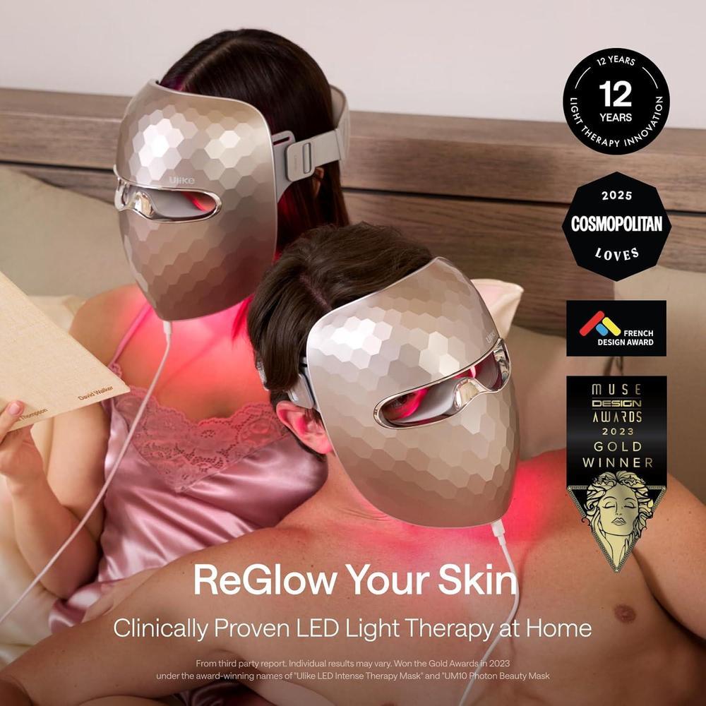 Ulike ReGlow LED Face Mask Red Light Therapy Device