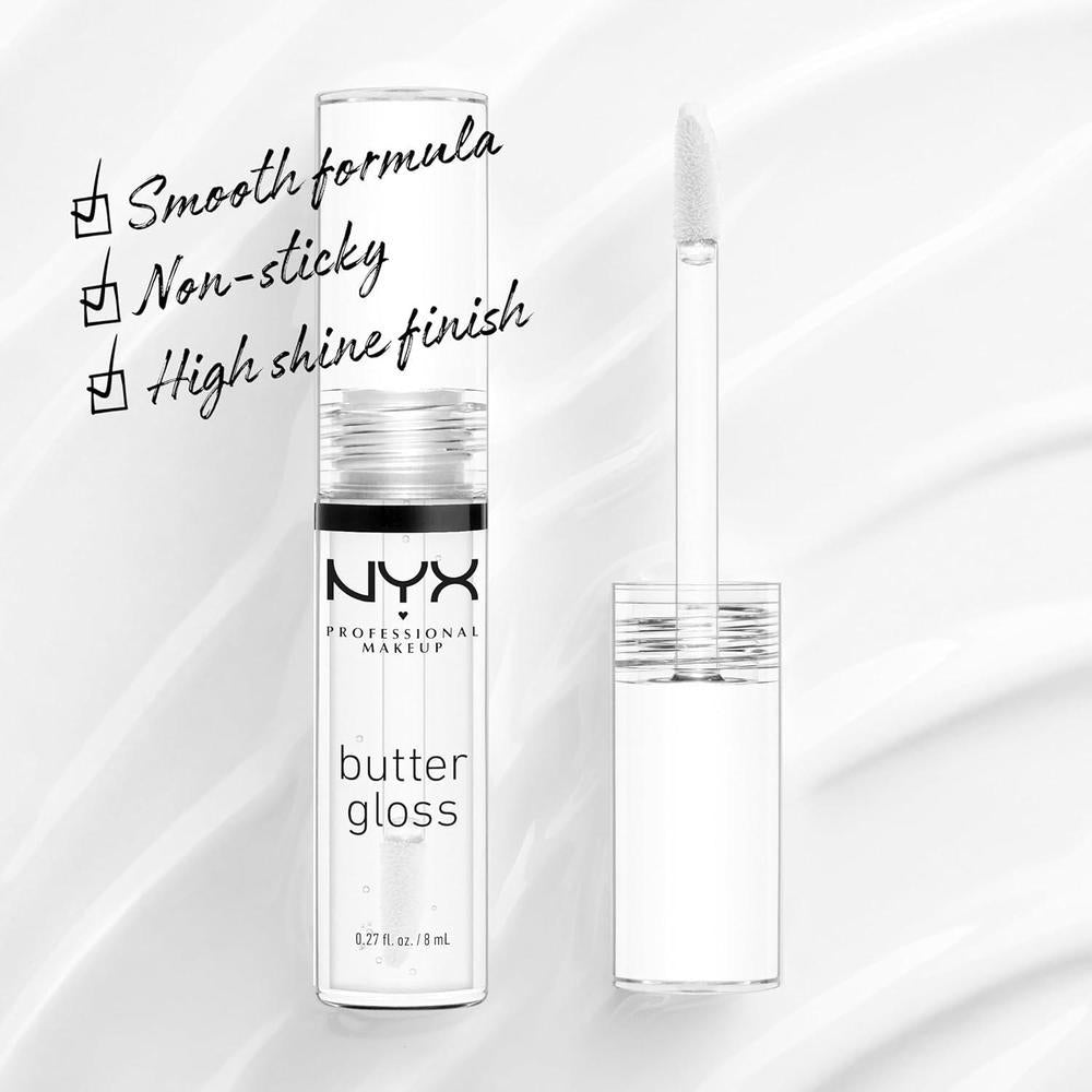 Butter Gloss Sugar Non-Sticky Clear Lip Gloss