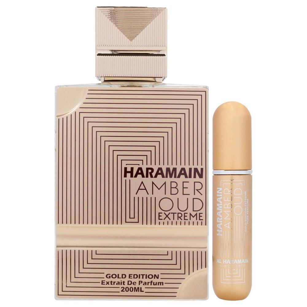 Al Haramain Amber Oud Gold Edition Extreme: Perfume árabe unisex elegante y duradero para hombres y mujeres