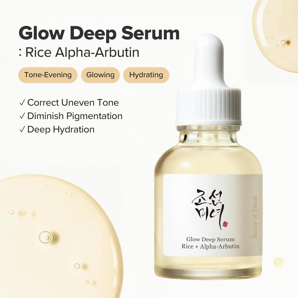 Beauty of Joseon Glow Deep Serum 68% Rice Water + Alpha-Arbutin Serum 30ml
