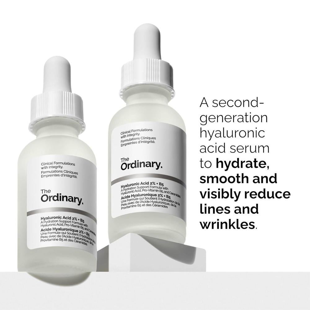 The Skin Support Set with Niacinamide + Hyaluronic Acid