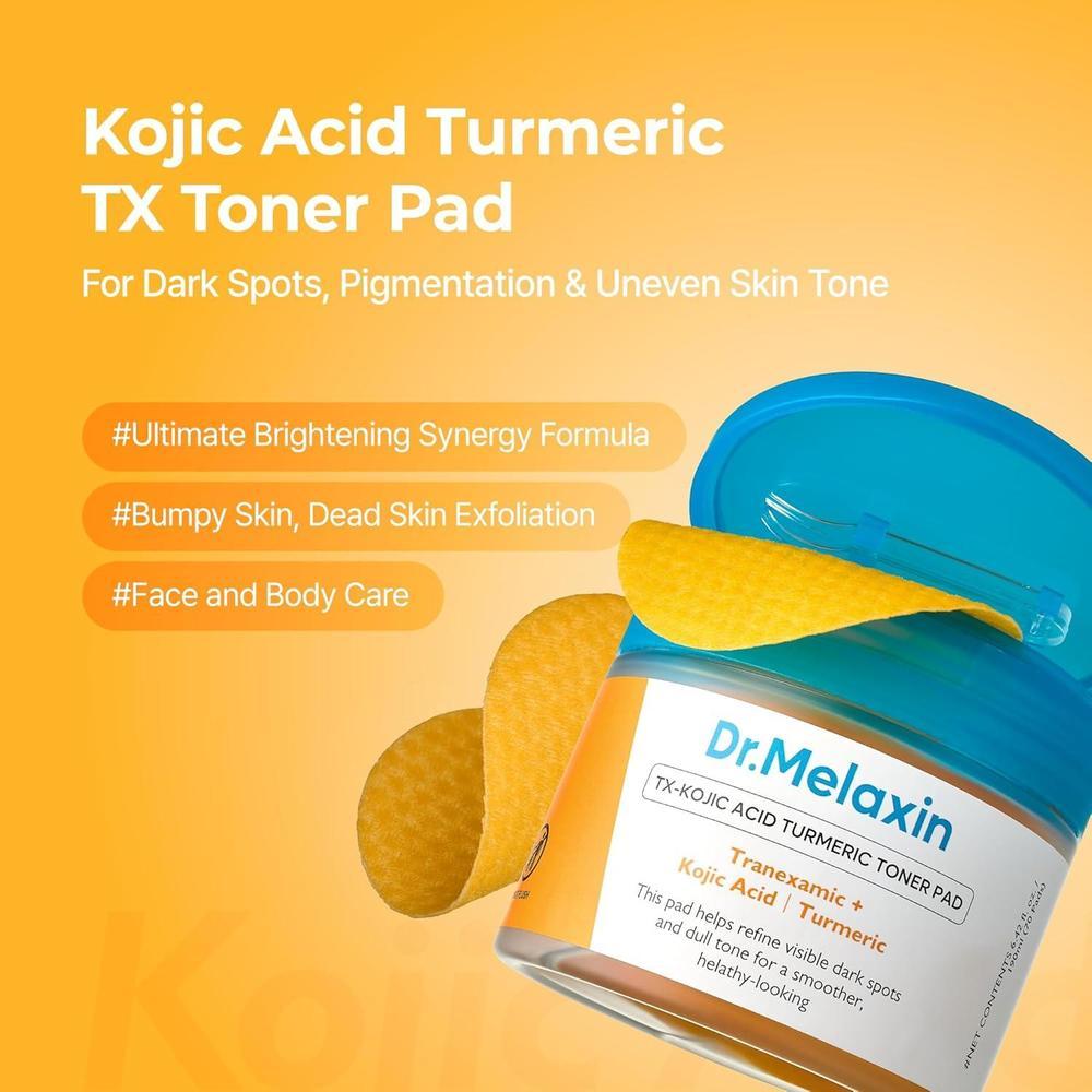 Kojic Acid Turmeric Toner Pads 190ml