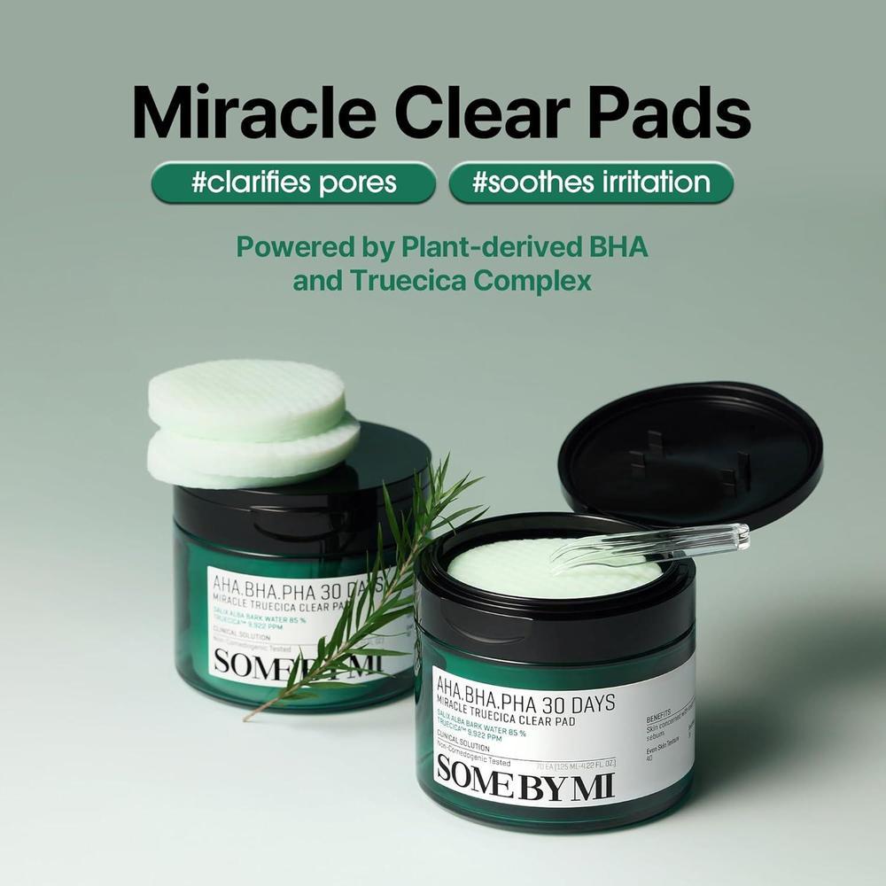 Pad AHA BHA PHA Miracle Truecica Exfoliating