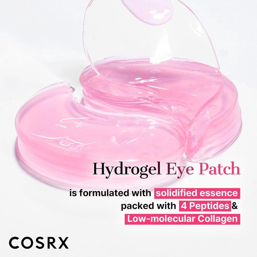 Pink Peptides Collagen Eye Patch Hydrogel Under Eye Mask
