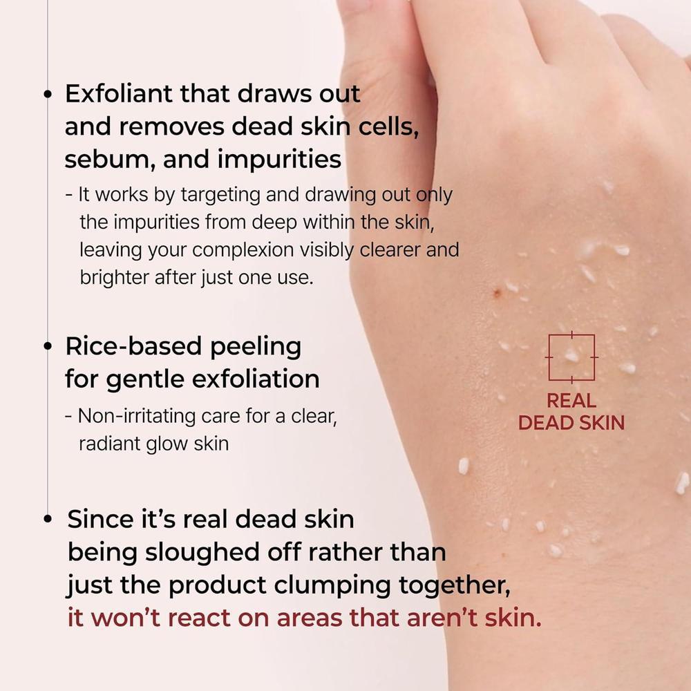 White Rice Peeling Ampoule + AHA BHA - 80ml