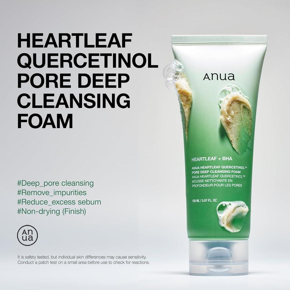 Heartleaf Quercetinol Pore Cleansing Foam BHA 150ml