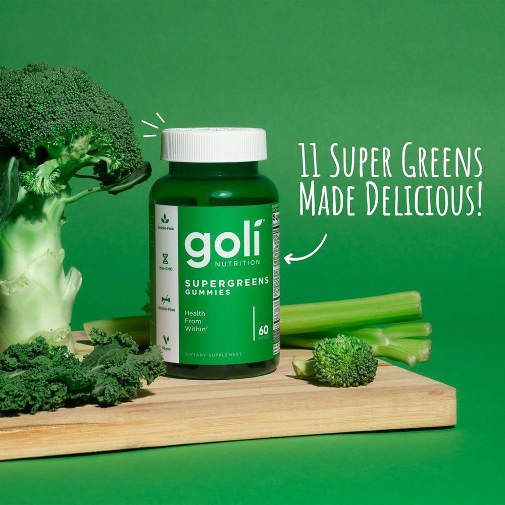 Supergreens Gummies With Probiotics