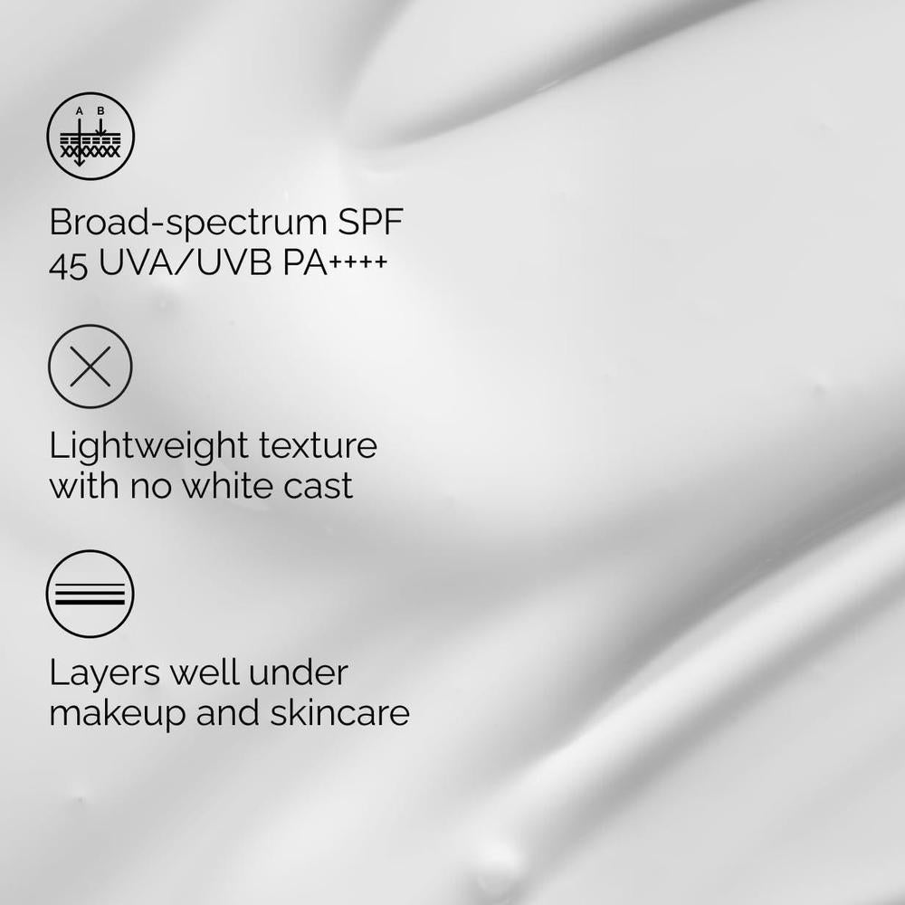 Uv Filters Spf 45 Serum Sunscreen For Face