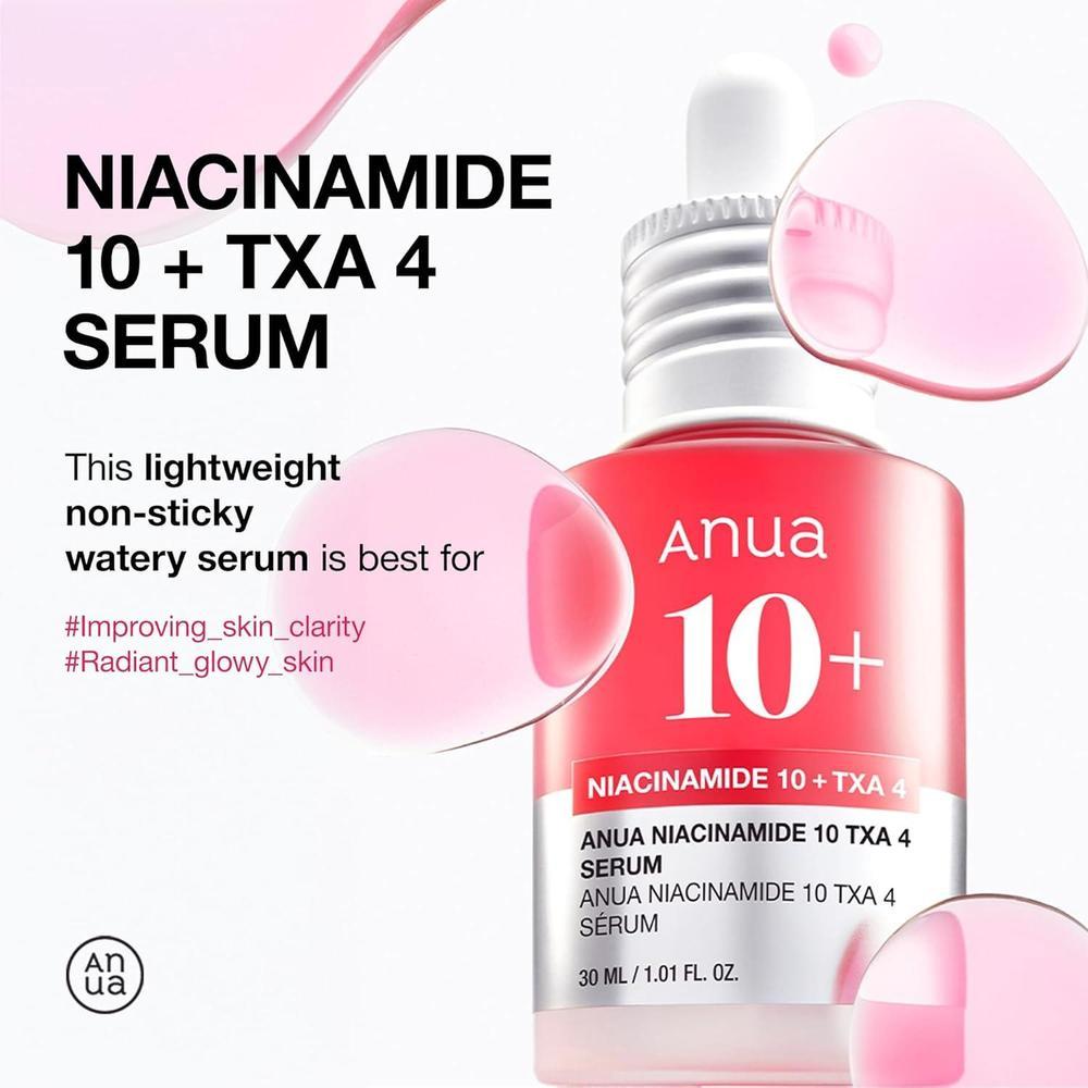 Niacinamide 10% + TXA 4% Serum, Hyaluronic Acid, 30ml