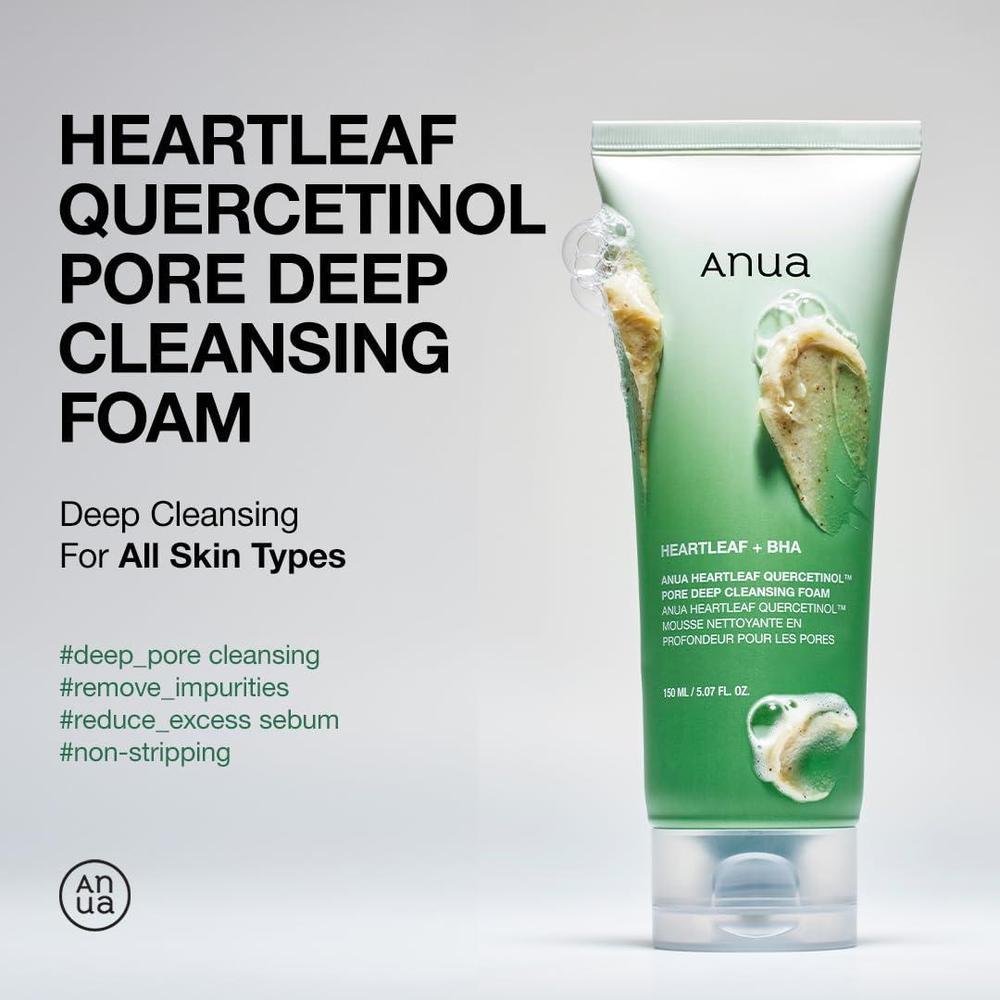 Double Cleanser Duo Heartleaf Pore Control Oil & Quercetinol Pore Foam