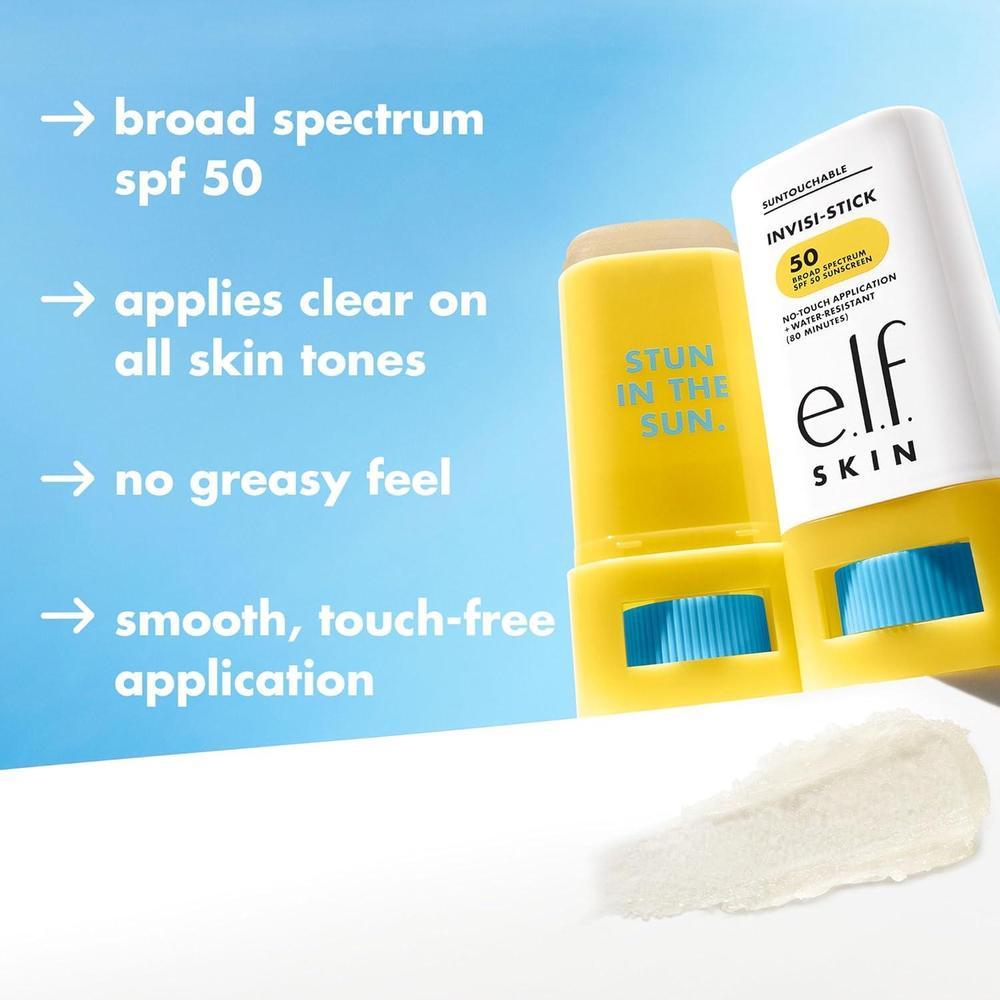 E.l.f. Invisi-Stick SPF 50 Clear Sunscreen