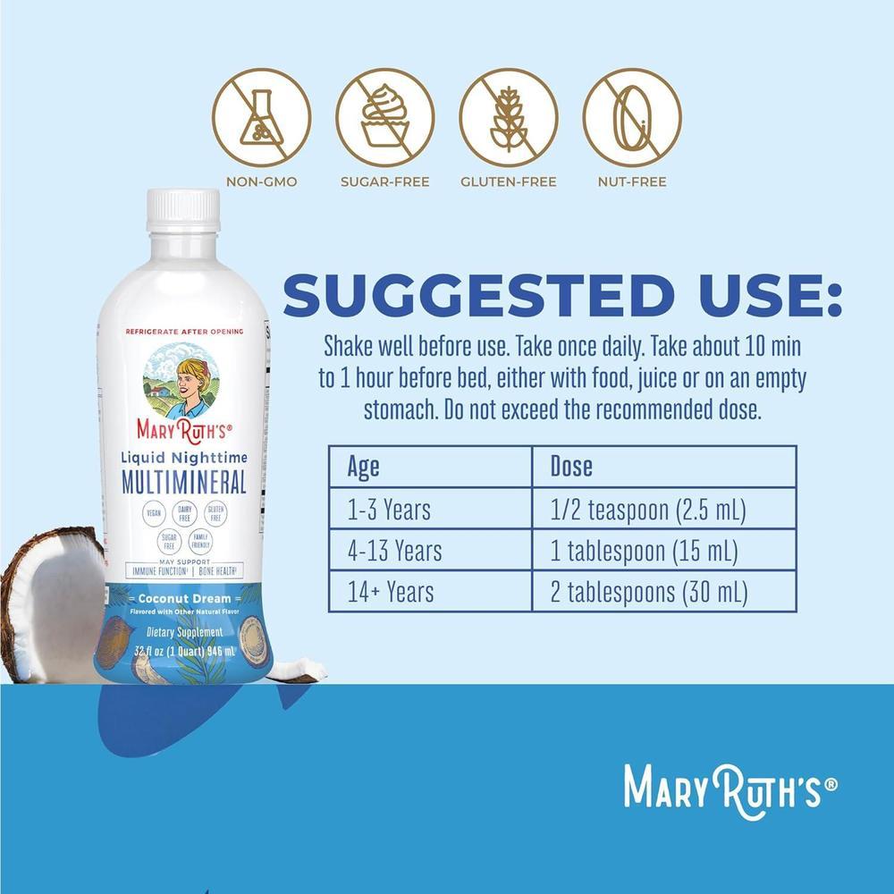 Multimineral Liquid Nighttime | 946ml