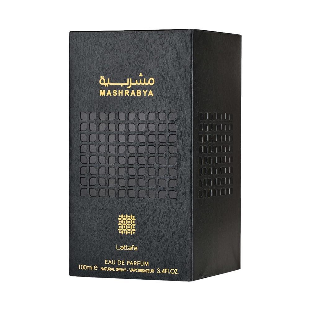 Lattafa Mashrabya for Unisex Eau de Parfum Spray, 3.4 Ounce / 100 ml