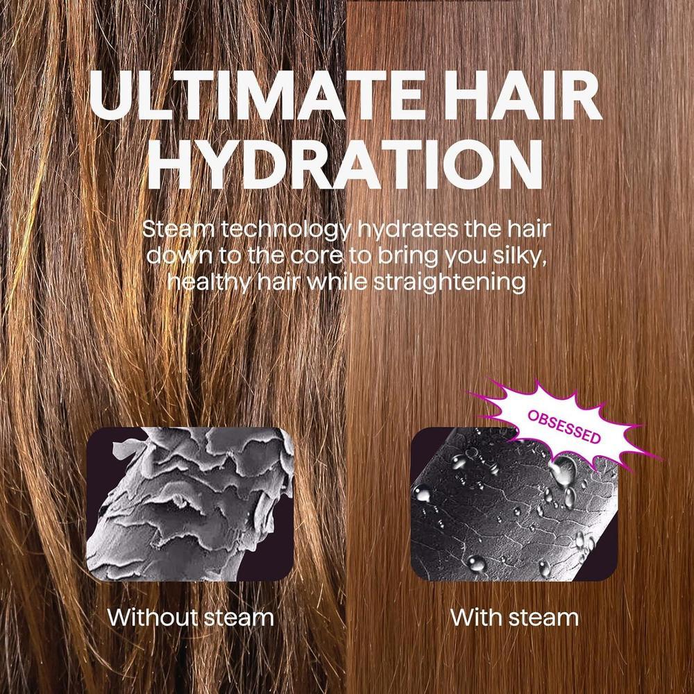 Wavytalk Steam Hair Straightener Brush