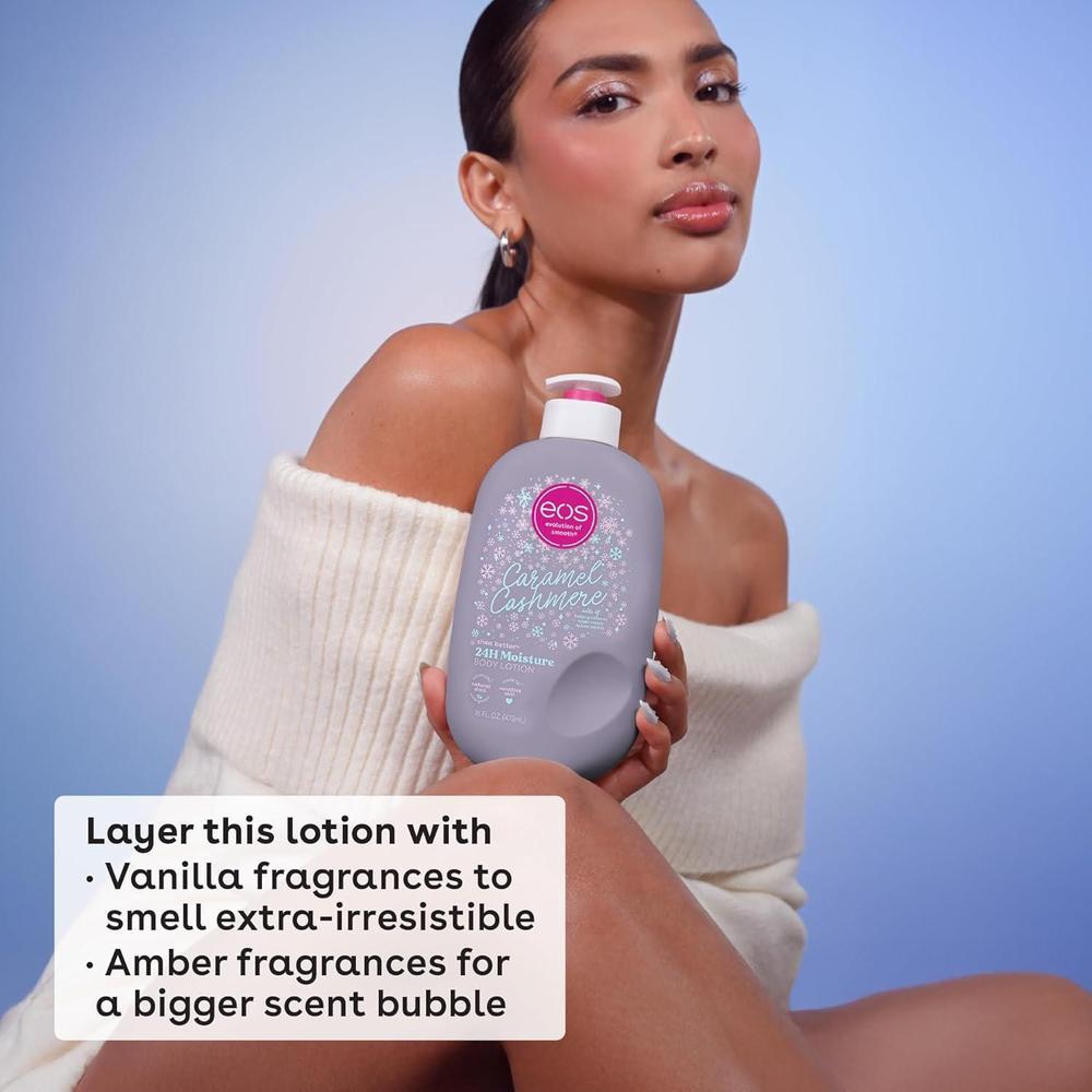 Eos Shea Better Holiday Body Lotion Caramel Cashmere Limited Edition 16 fl oz
