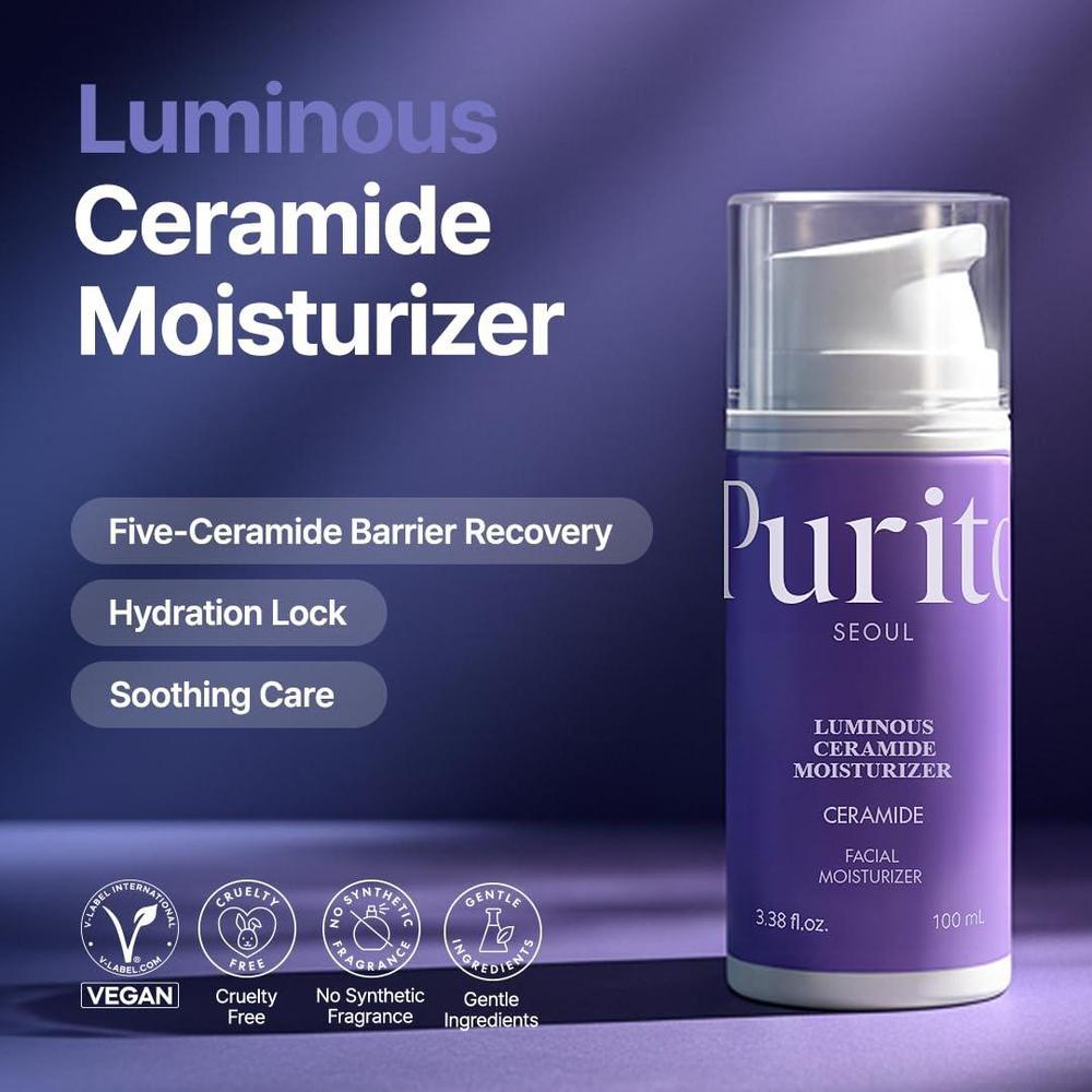 Luminous Ceramide Moisturizer Recovery Cream For Sensitive Skin 100ml