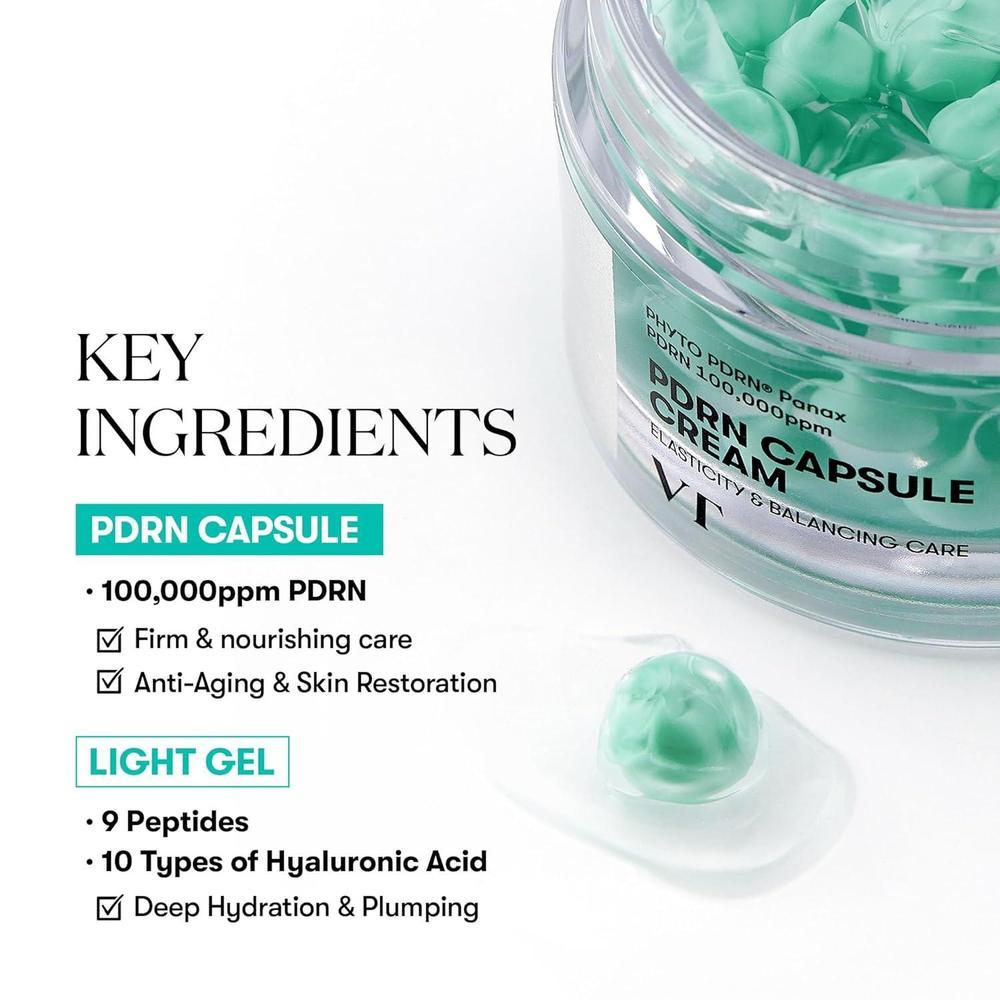 PDRN Capsule Cream 100 Hydrating Face Moisturizer 473ml