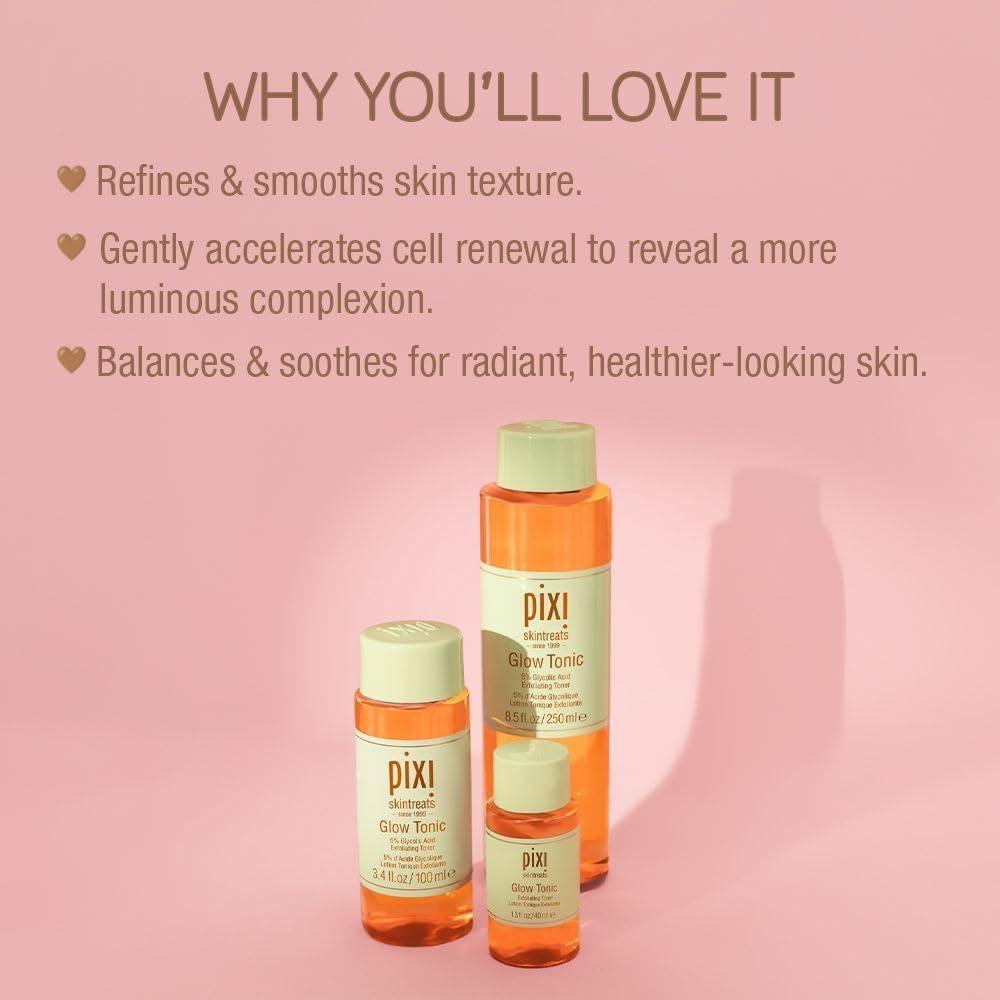 Pixi Glow Tonic Balancing Face Toner Glycolic Acid 250ml