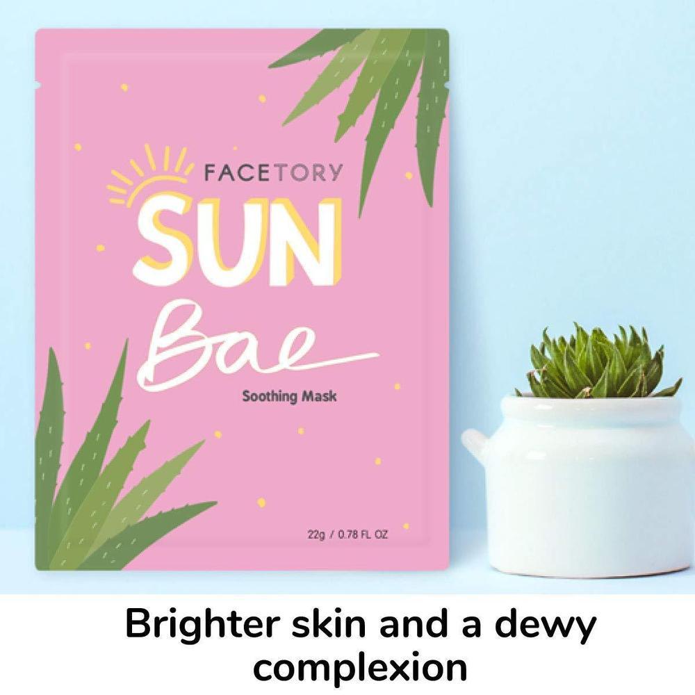 Sun Bae Sheet Mask With Aloe & Shea Butter