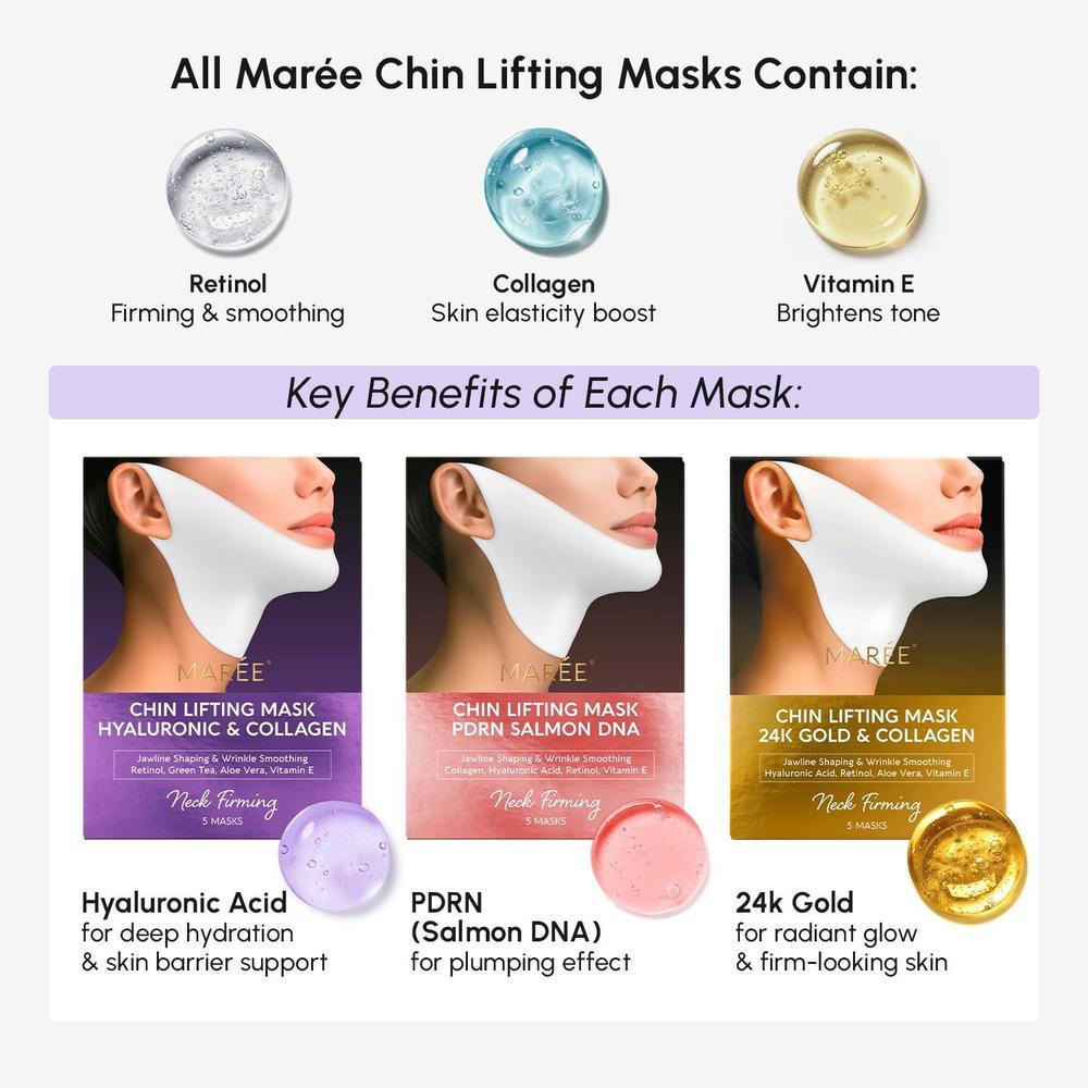 V Line Lifting Mask With Retinol & Hyaluronic Acid