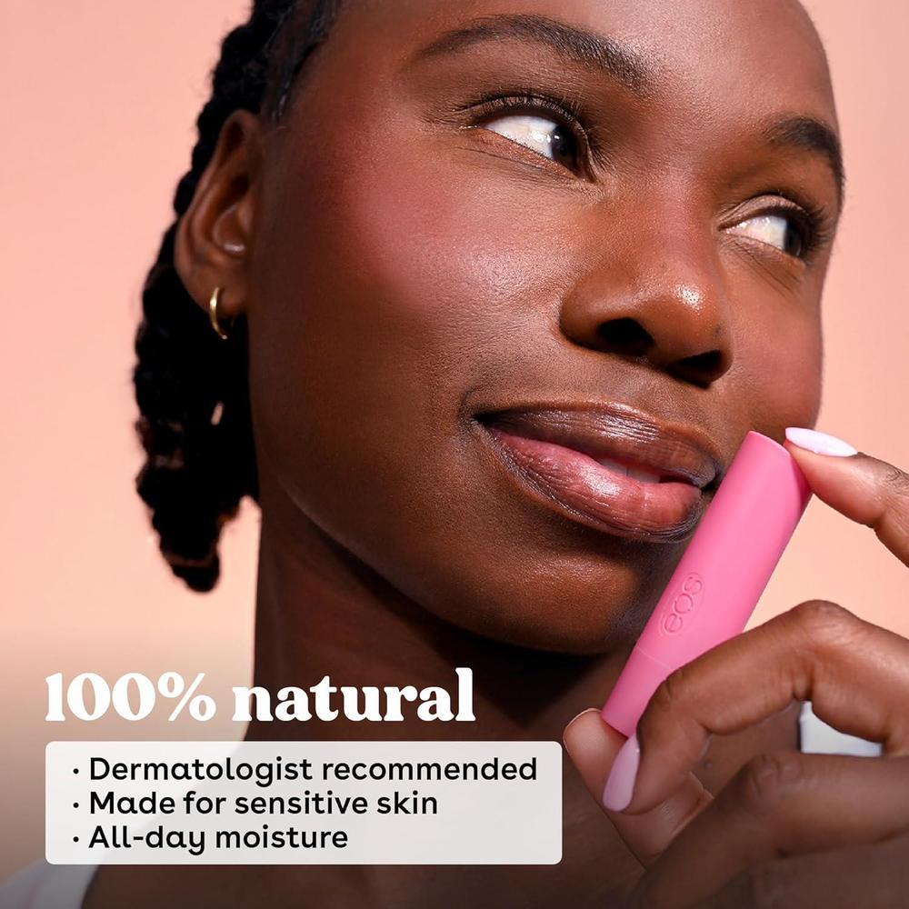 Eos 100% Natural Lip Balms - Raspberry, Passionfruit, Coconut, Guava