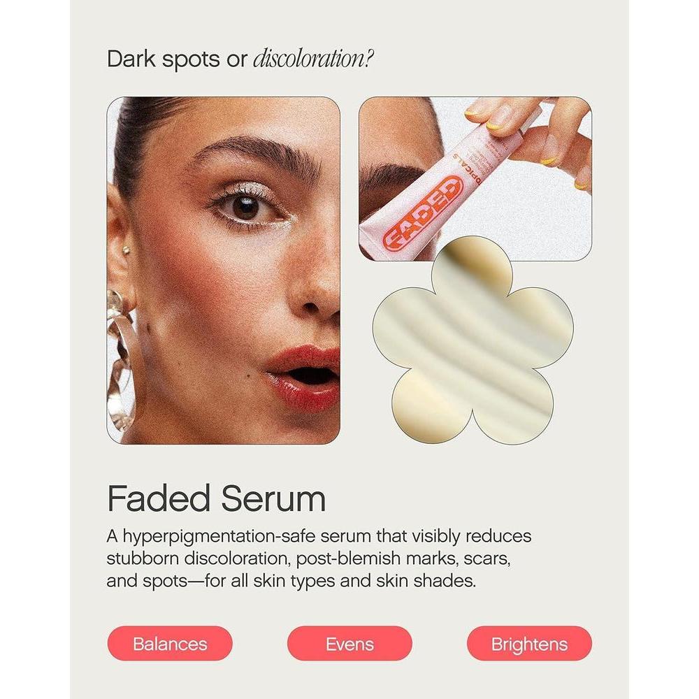 Faded Brightening And Clearing Serum + Kojic Acid Niacinamide 14.8ml