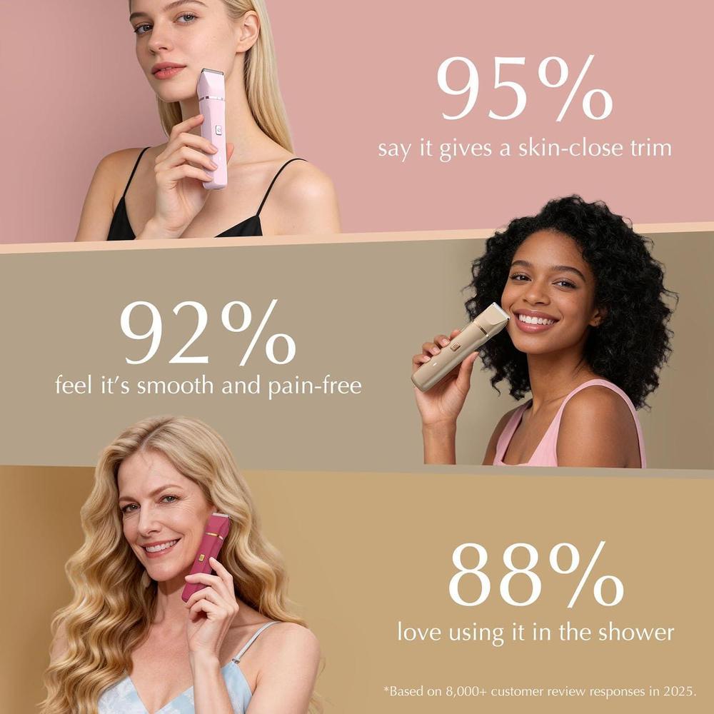 Bikini Trimmer Painless Electric Razor Silk Skin