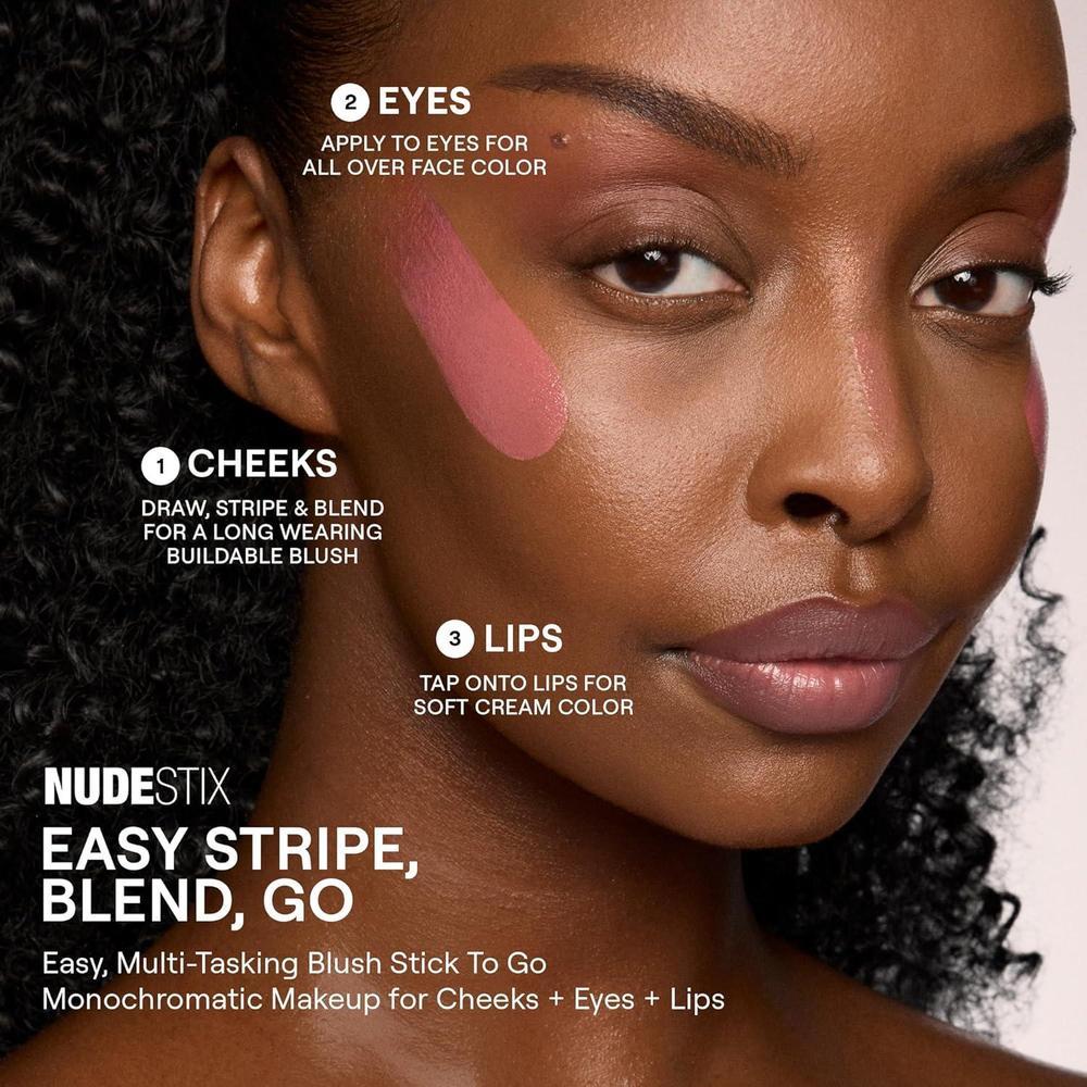 Nudies Blush Stick 3 In 1 Cream Naughty N' Spice