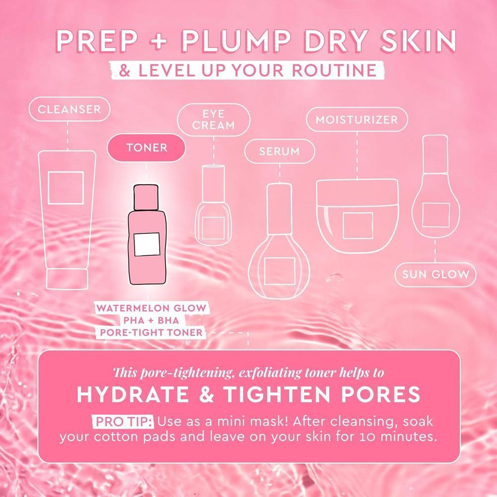 Mini Watermelon Glow PHA+BHA Pore-Tight Toner