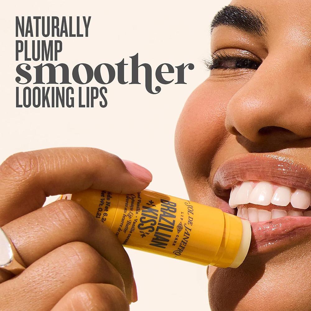 Brazilian Kiss Hydrating Lip Butter Balm Vanilla
