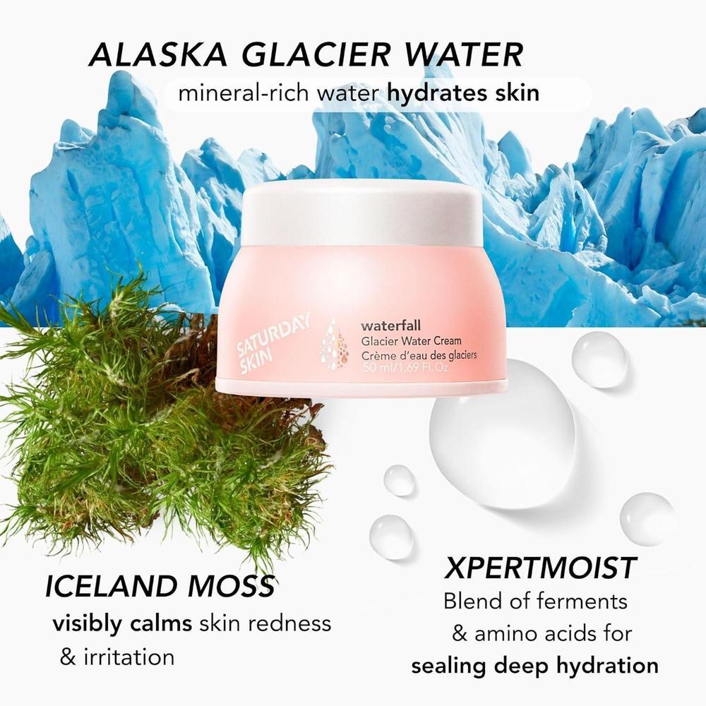 Water Face Cream Gel Type Cream From Alaska Glacier Water 50 ml