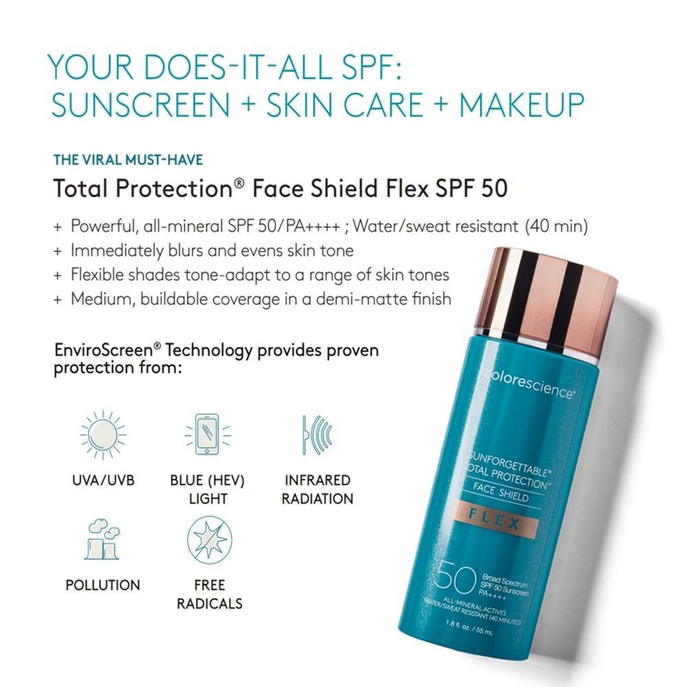 Total Protection Face Shield Flex SPF 50 Sunscreen 51 ml