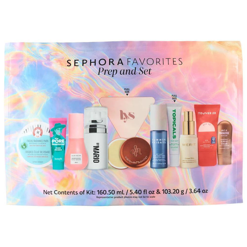 Prep & Set Makeup and Skincare Value Set