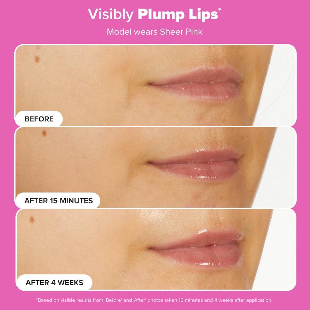 Peptide Plumping Gloss Balm Duo Gift Set for Hydrated, Fuller Lips