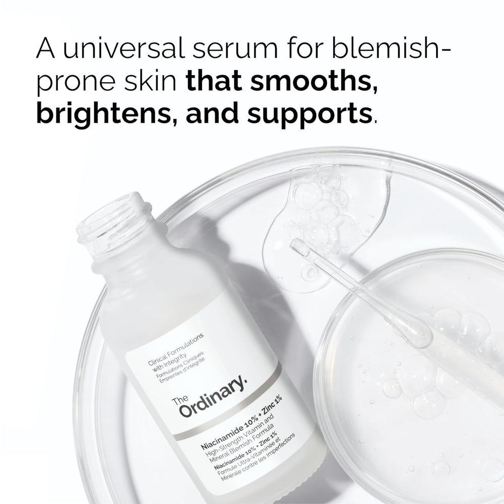Salicylic Acid 2% Solution, Niacinamide 10% Zinc 1%, Natural Moisturizing Factors + Beta Glucan