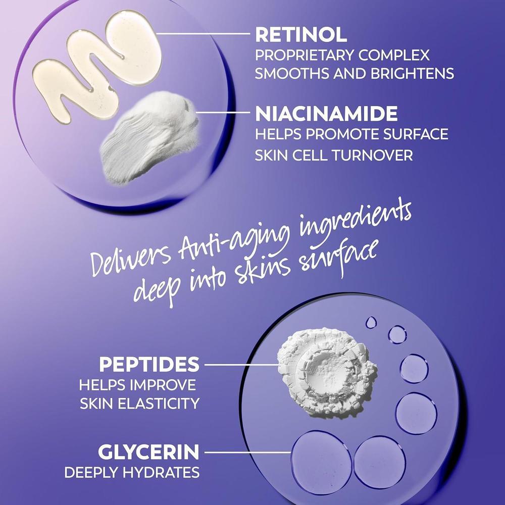 Retinol 24 Face Moisturizer Cream, Anti-Aging Night, 50.3ml