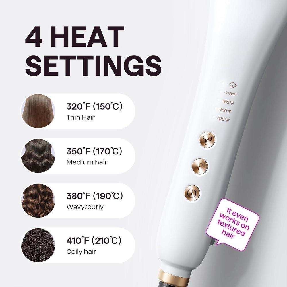 Wavytalk Steam Hair Straightener Brush