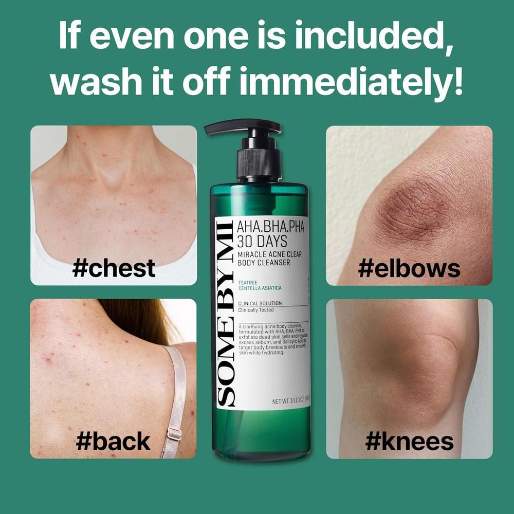 AHA BHA PHA 30 Days Miracle Cleanser - Exfoliating Body Gel 400ml