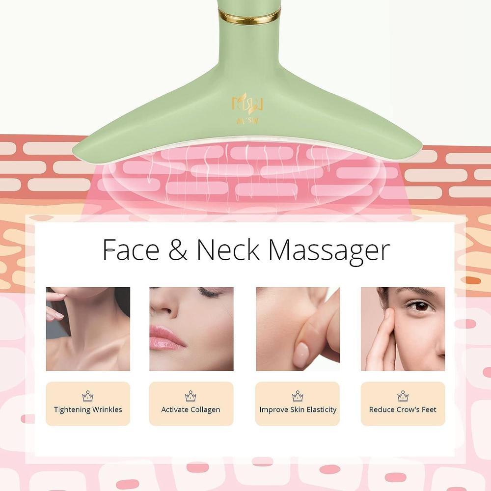 Skincare Tool Electric Facial Massager with Heating and 3 Modes