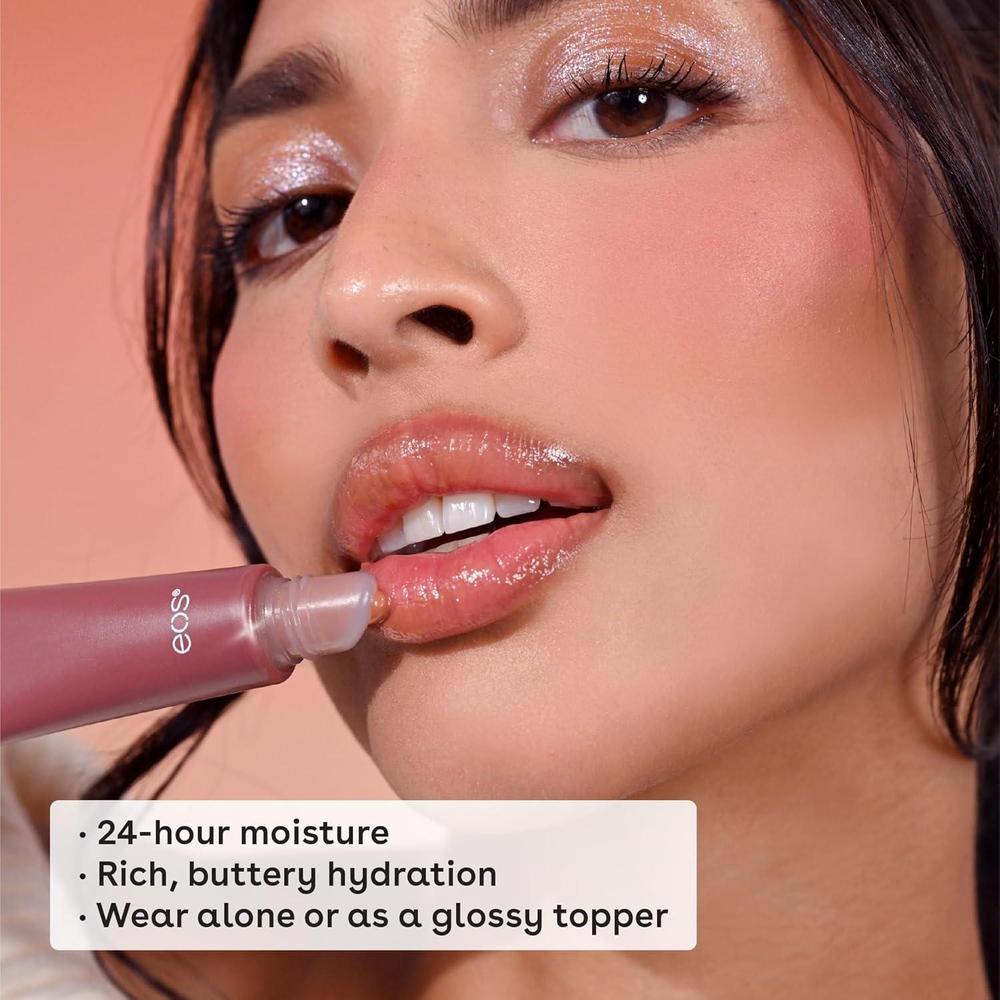 Eos Holiday Tinted Super Balm Salted Caramel Lip Tint 0.35oz