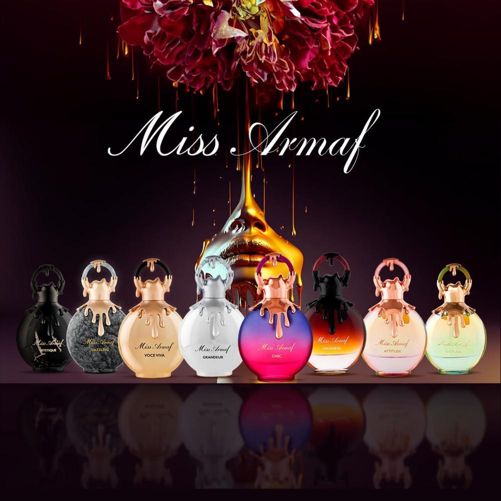 Armaf Miss Chic para mujer - Eau de parfum 100 ml con mezcla de fresa, frambuesa, mandarina, jazm’n y m‡s.