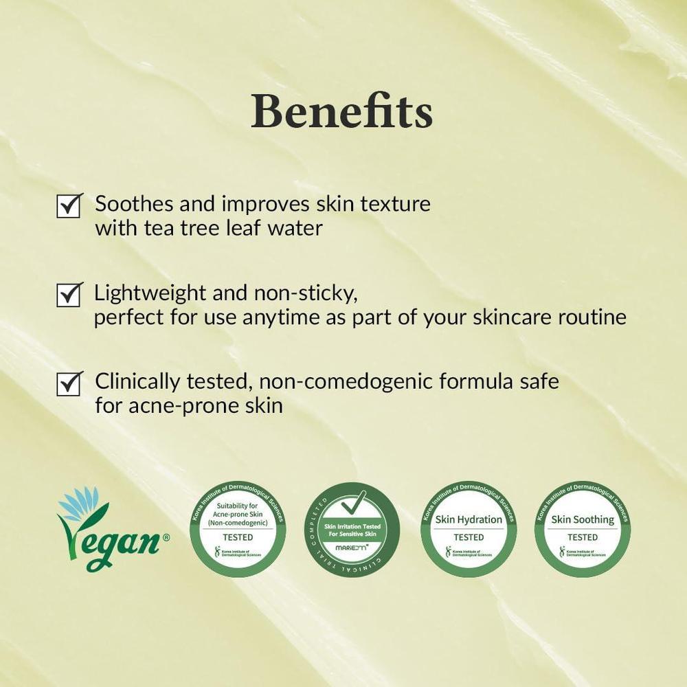 345 Relief Cream + Moisturizer with Niacinamide and Tea Tree Leaf Water 50ml