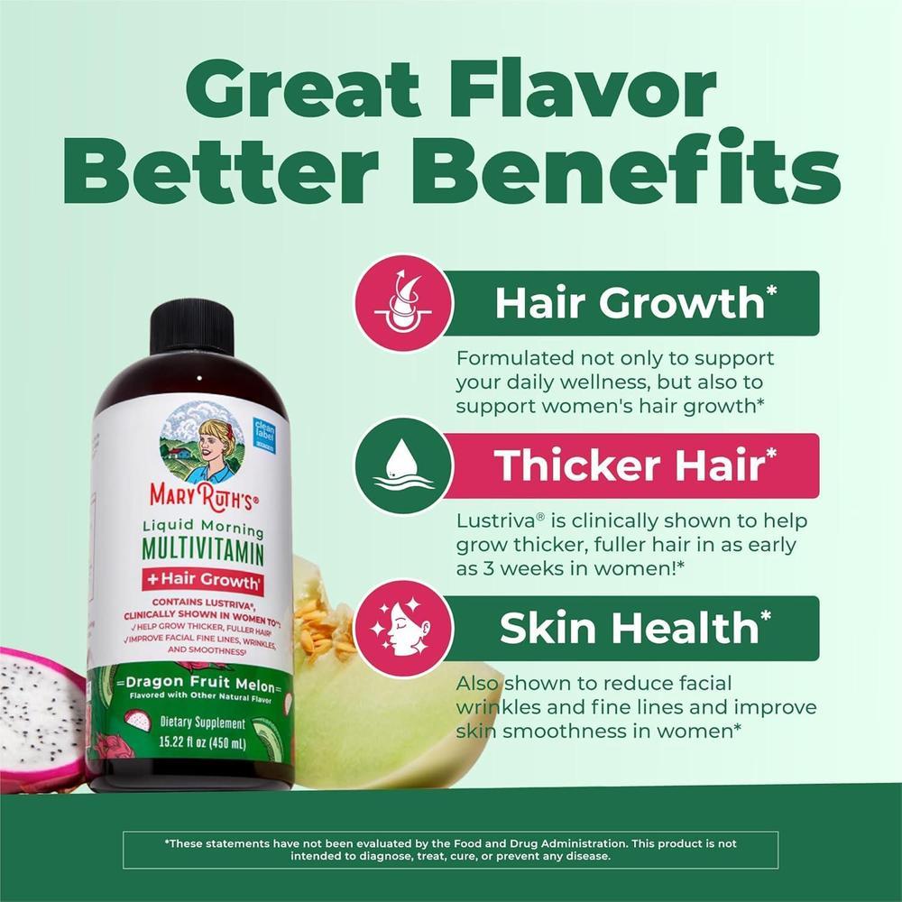Multivitamin Hair Growth Supplement Biotin 10000mcg 450ml