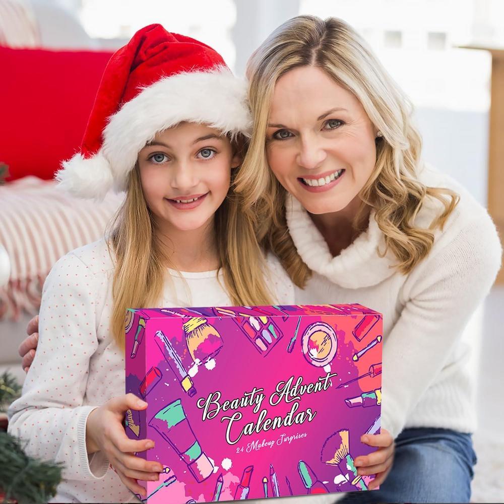 Makeup Advent Calendar 2025 Teen Girls Women Beauty Countdown Calendar Christmas Gifts