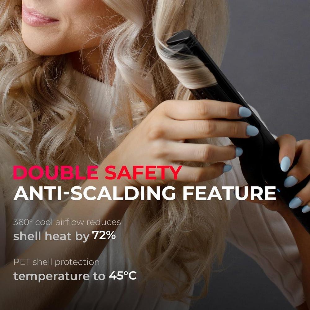 Tymo Airflow 2.0 Curling Iron Flat Iron 1.25 Inch