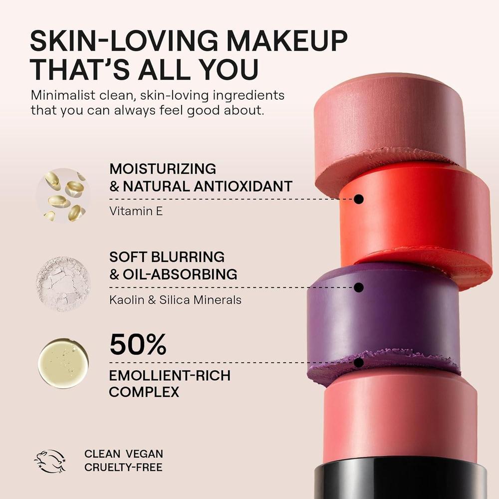 Nudies Blush Stick 3 In 1 Cream Naughty N' Spice