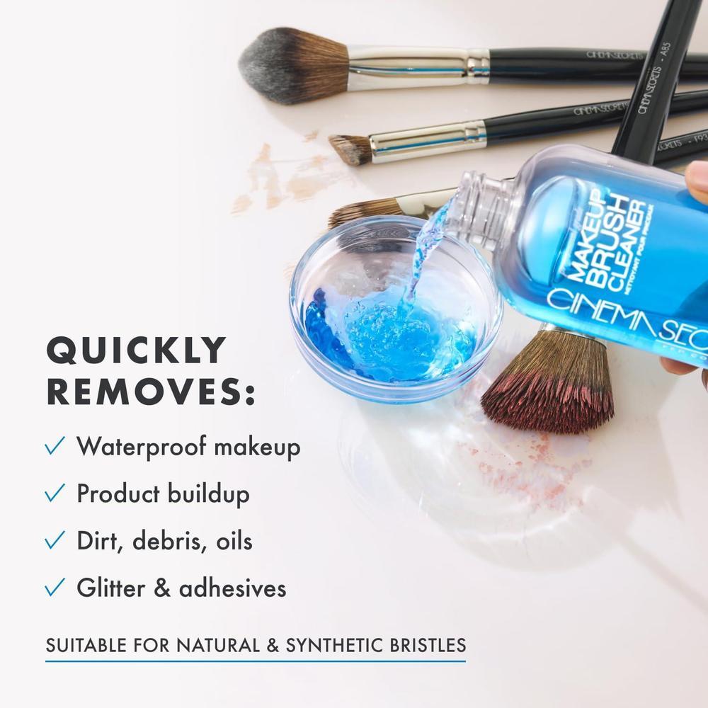 Original Blue Vanilla Makeup Brush Cleaner Solution - 62.68 Ml