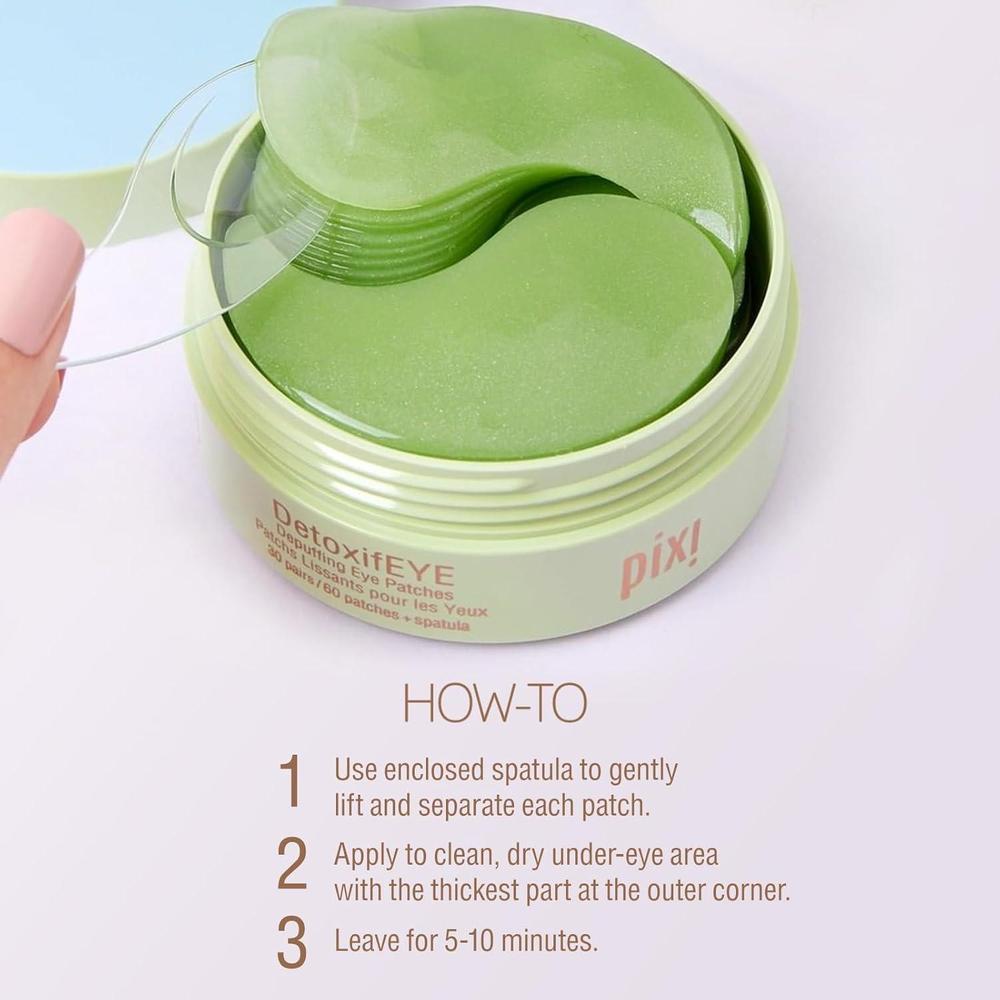 DetoxifEYE Parches Under-Eye Hydrogel 60 Patches